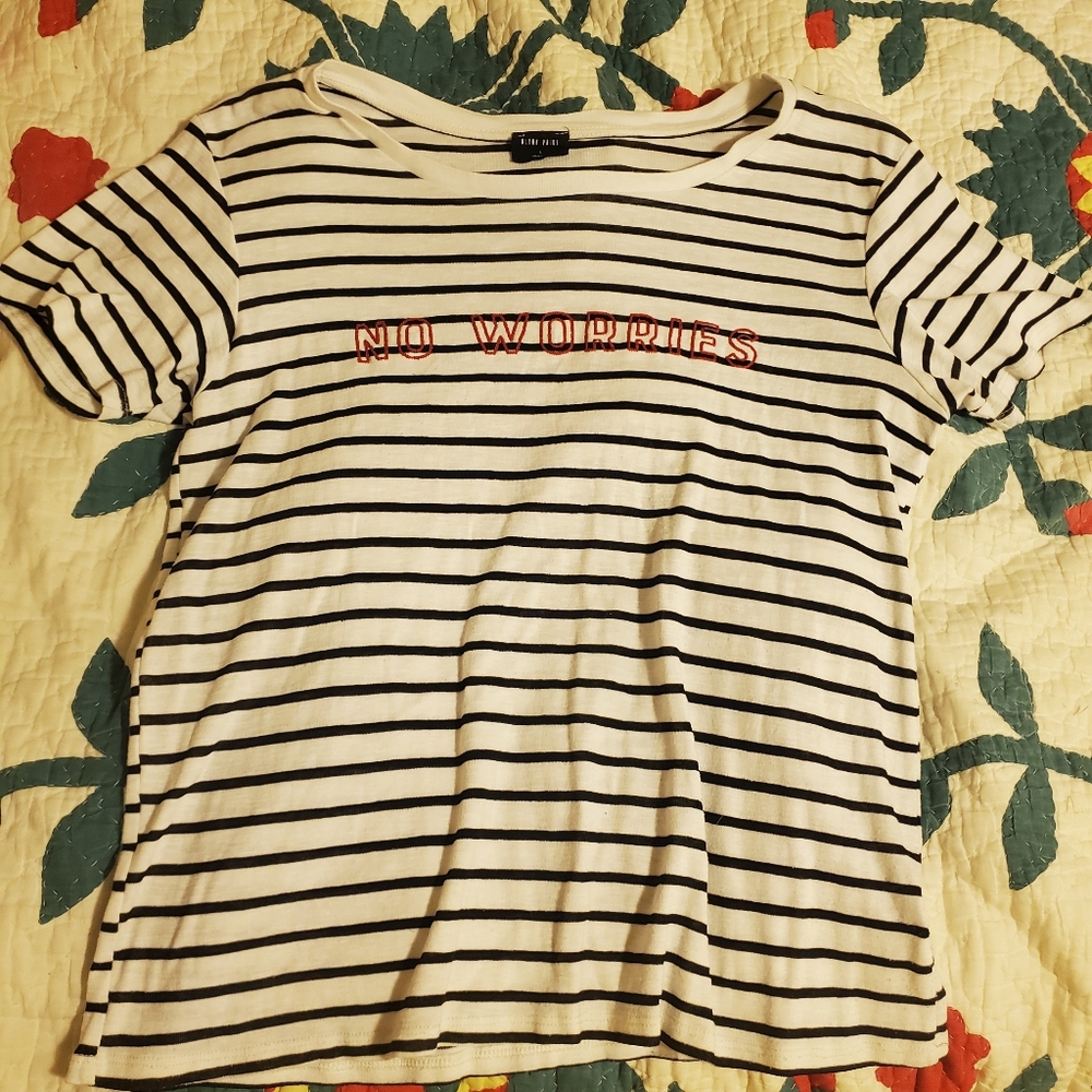 Stripped Graphic Tee